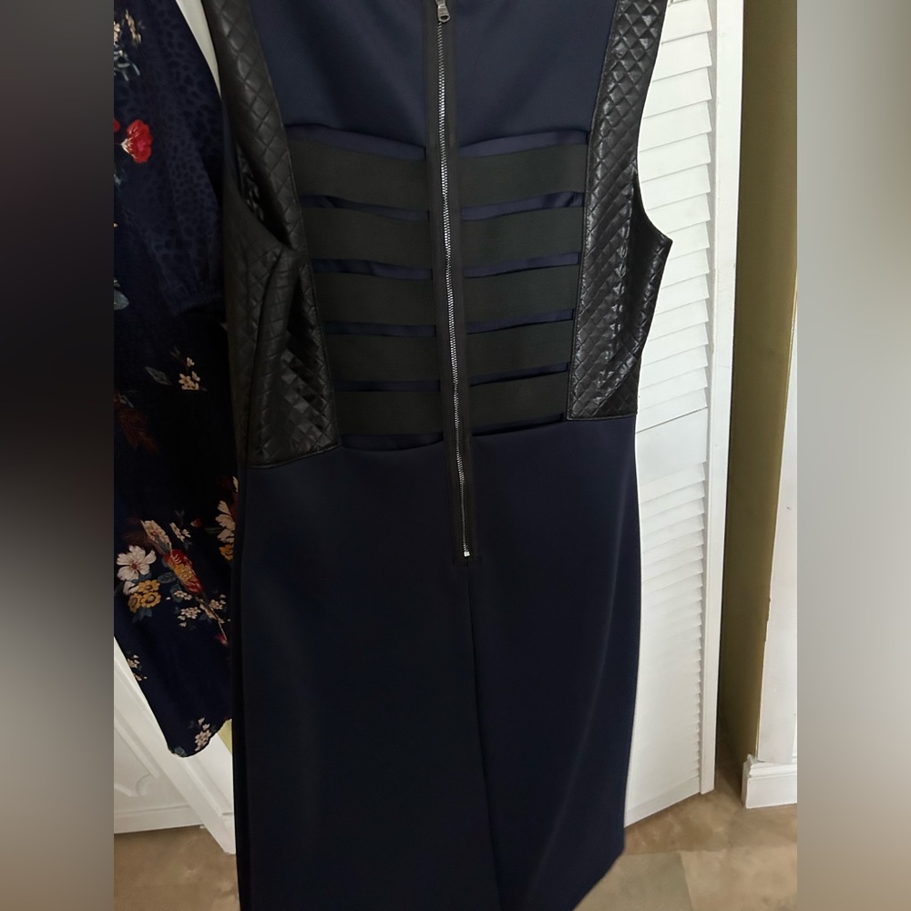 Guess size 14 navy blue mini dress